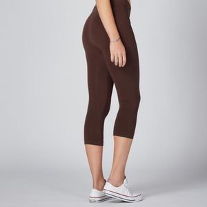 Effort’s Eco Essentials Bamboo CAPRI Leggings Brown